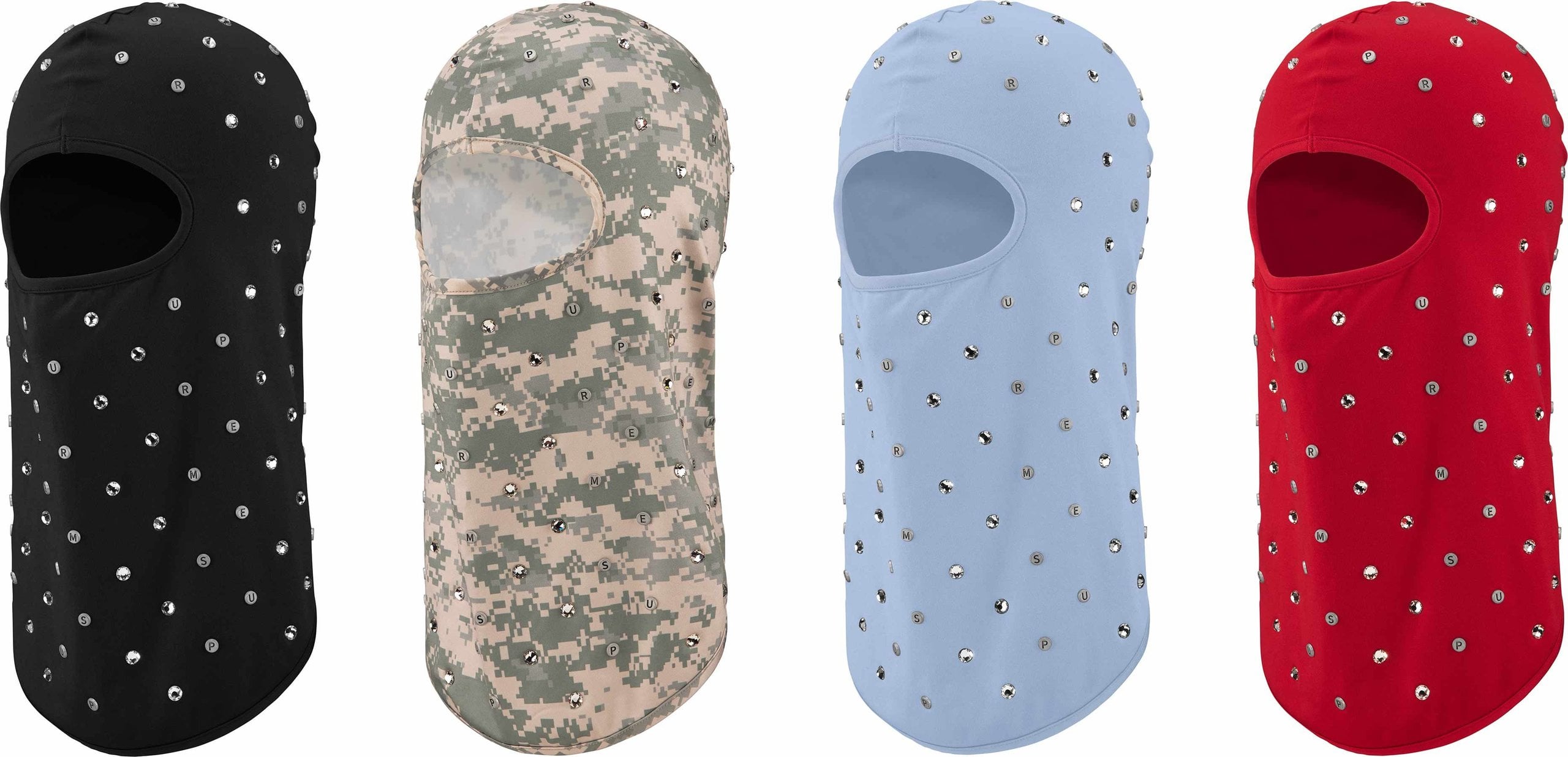 Swarovski® Studded Balaclava